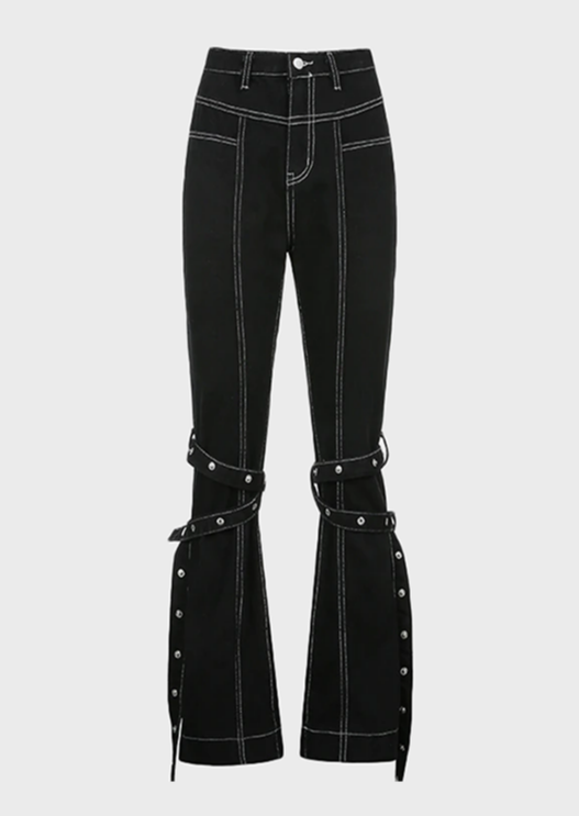 Black Boot Cut Jeans