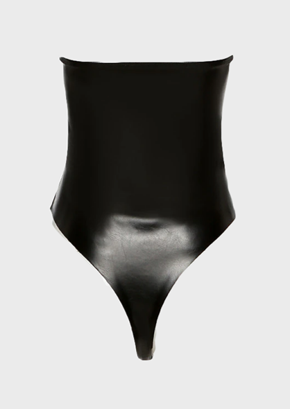 Black Corset Bodysuit