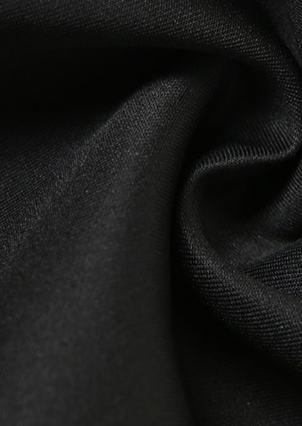 Baddie Black vela top Polo neck Zip up back Long sleeves, cherryonce