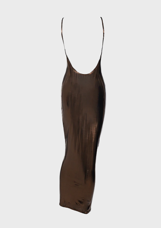 Ankle length Sleeveless Scoop neck Y2K, cherryonce