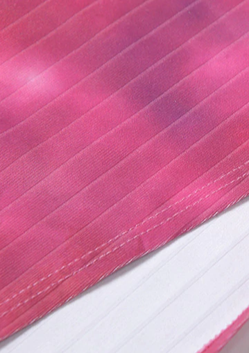 Tie-Dye Printing Pink Dress Polo neck  Long sleeves  Mini length  Y2K  Soft girl  Bodycon style Alex Hall