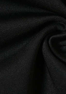 Cut out black bodysuit  Long sleeves  Jewel neck